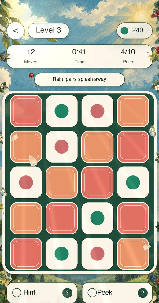 Matchly: Memory Cards gameplay preview (in development)